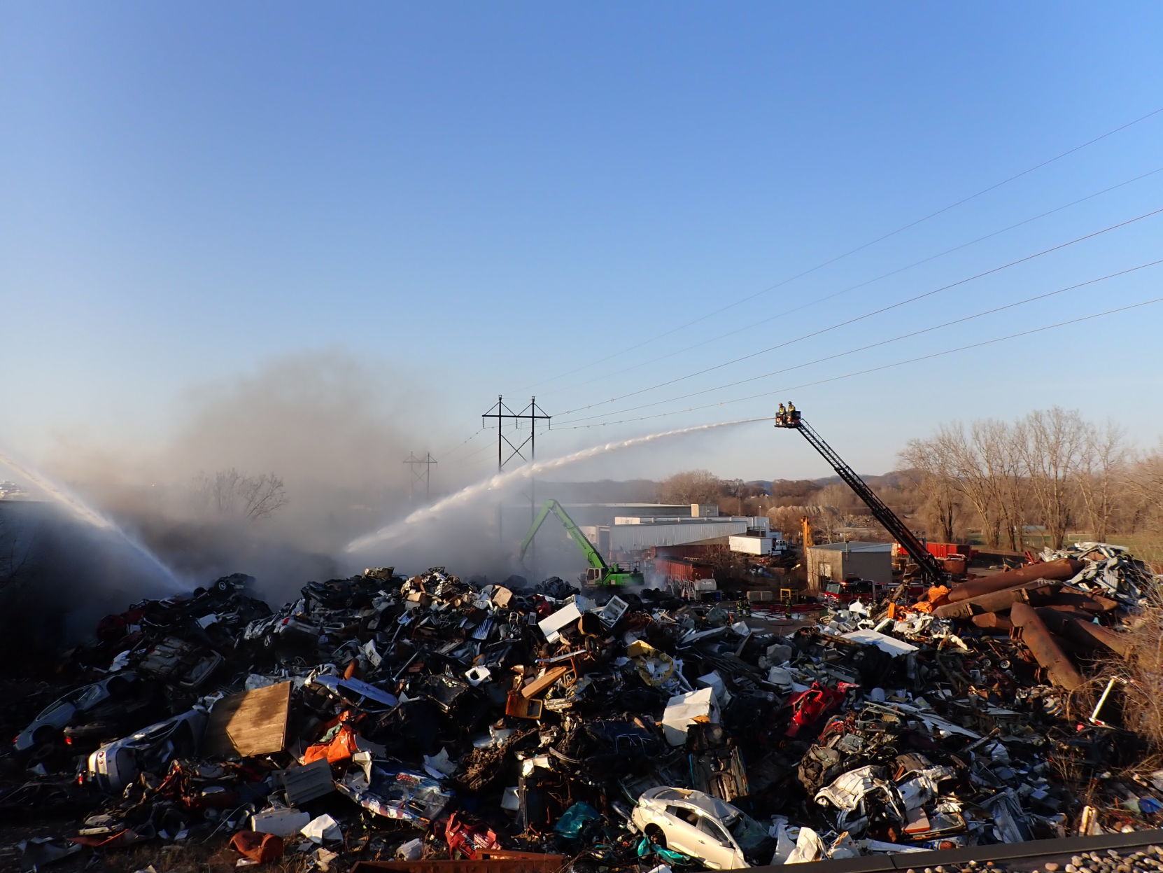 Fire at Alter Metal Recycling